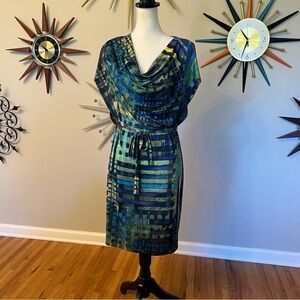 Komarov Petite Small Abstract Dress